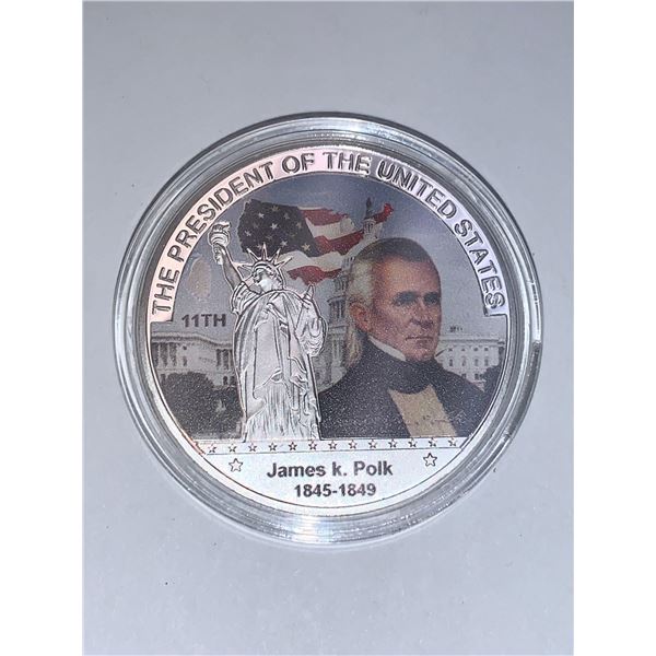 US President James K. Polk 1845-1849 Coin