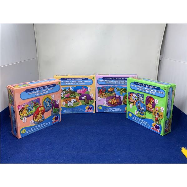 Lot Of 4 "My First Puzzle Set" Puzzles