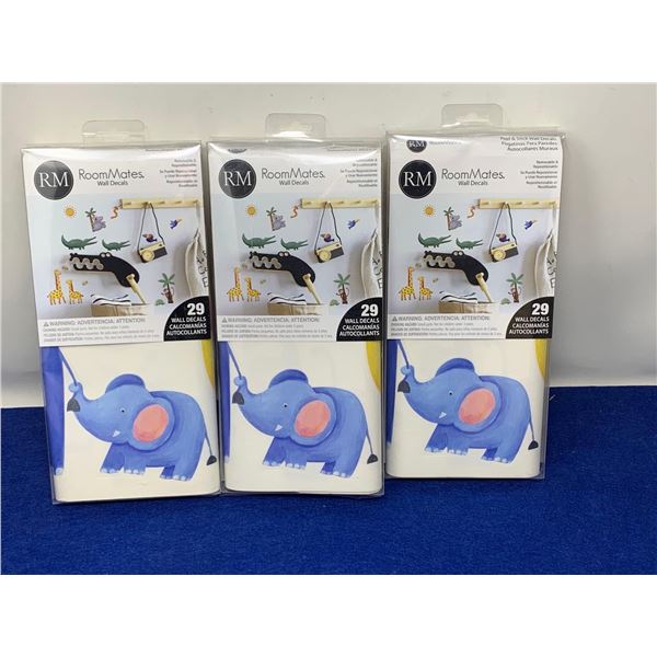 Lot Of 3 Room Mates Wall Decals