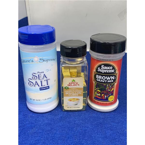 Lot Of 3 Kitchen Spices