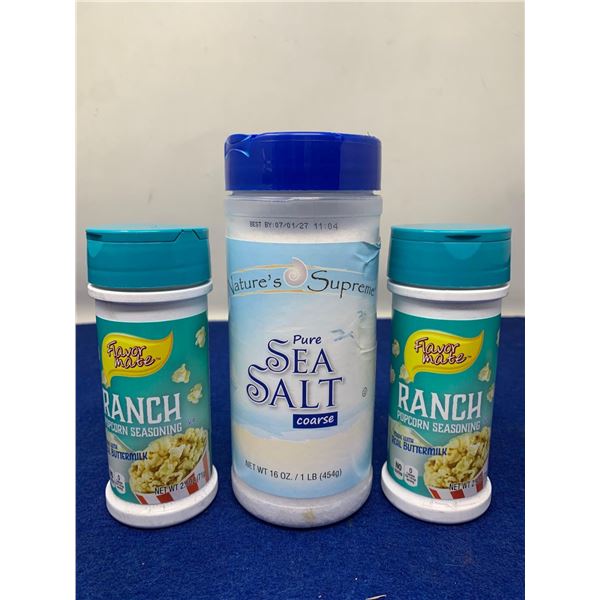 Lot Of 3 Kitchen Spices