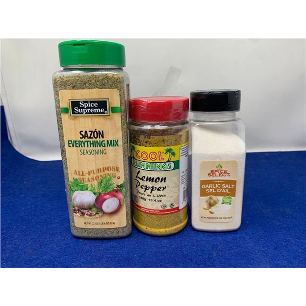 Lot Of 3 Kitchen Spices