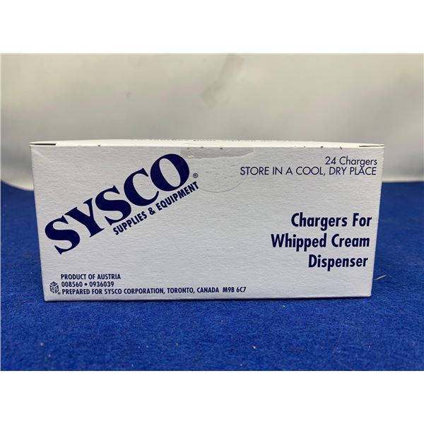 Sysco Whipped Cream Chargers 24 Pack