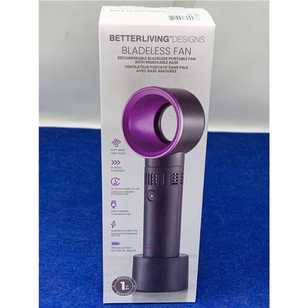 Better Living Designs Bladeless Portable Fan
