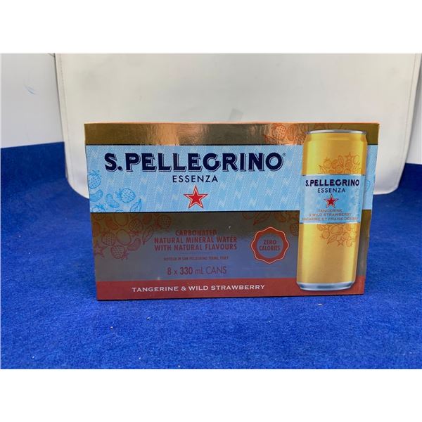 S. Pellegrino Tangerine & Wild Strawberry (8 x 330ml)