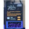 Image 2 : Holiday Living 30ct LED Purple Microdot Lights- Battery Operated (6ct)