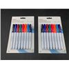 Image 1 : Staples Assorted Colours Dry Erase Markers (2 x 8)