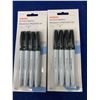 Image 1 : Staples Black Dry Erase Markers (2 x 4)