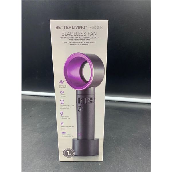 Better Living Designs Bladeless Portable Fan