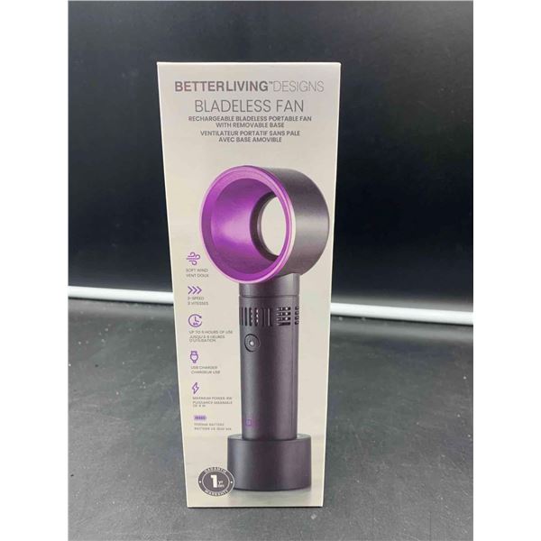 Better Living Designs Bladeless Portable Fan