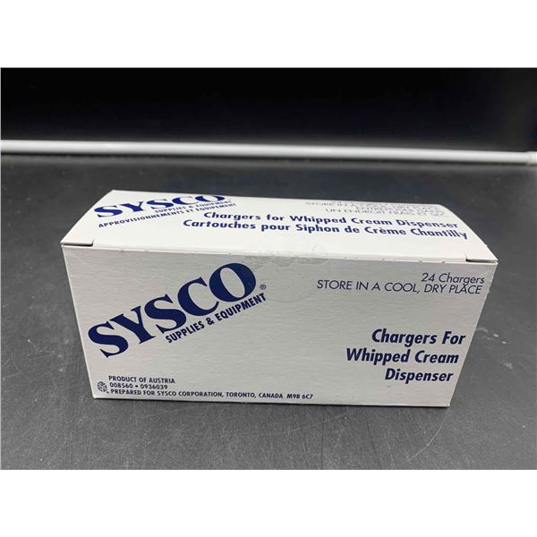 Sysco Chargers for Whipped Cream Dispenser (24 chargers)