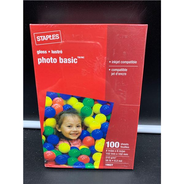 Staples Gloss Photo Basic (100 sheets)