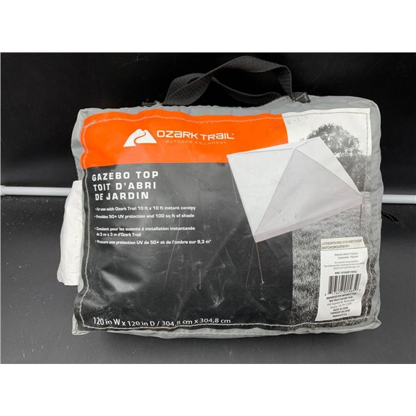 Ozark Trail Gazebo Top- to use with 10ft x 10ft Canopy