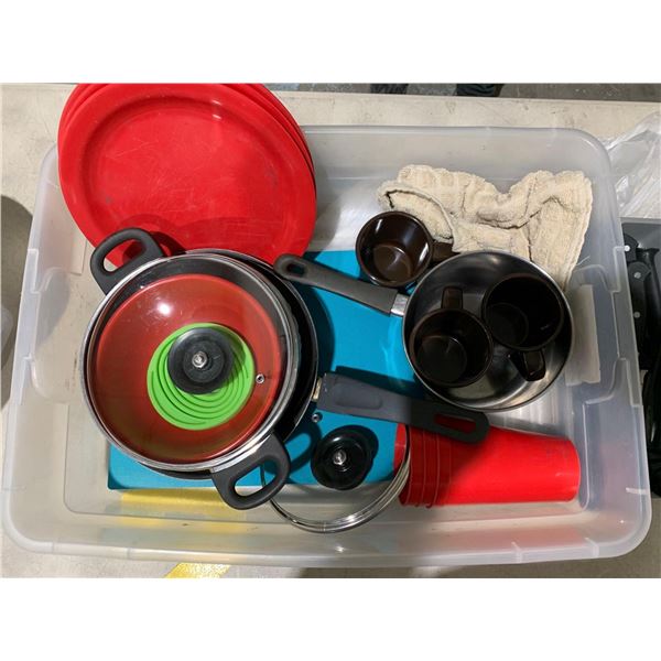 Assorted Ready To Go Camping Kitchen Set