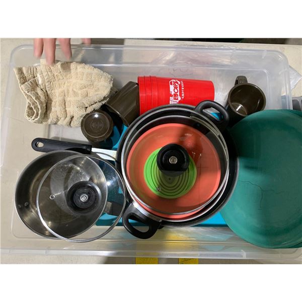 Assorted Ready To Go Camping Kitchen Set