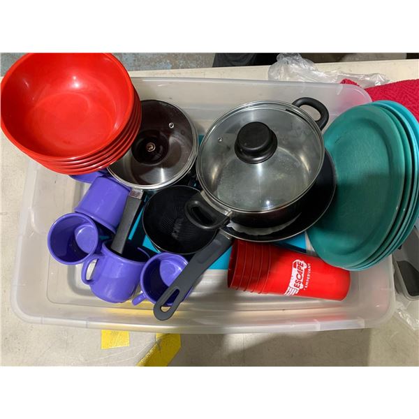 Assorted Ready To Go Camping Kitchen Set