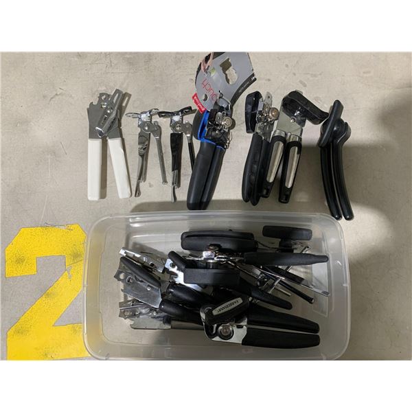 Assorted Lot Of Can Openers