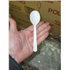 Image 2 : Polar Pro White Plastic Soup Spoons - 1000 Count