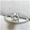 Image 3 : 10K Gold Moissanite Solitaire .70 Carat Ring size 6.5 Made in Canada -Appraised Value $1285.00