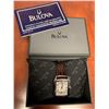 Image 2 : NEW IN BOX Bulova Model 96L136 Leather Strap Indiglo Wrist Watch includes box and owners guide and w