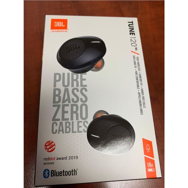 NEW JBL Pure Bass Tune 120 Ear Buds