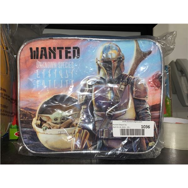 Star Wars Baby Yoda Grogu The Mandalorian Lunch Tote