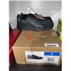 Image 2 : Prospector Mens Pacer size 9 Black Steel Toe Shoes