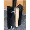 Image 2 : Lot of 2 48" Handle Shop Brooms 14" Broomhead