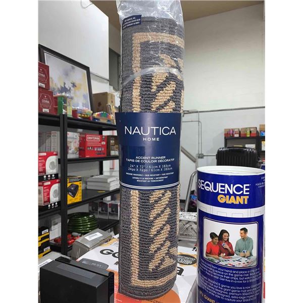 Nautica Home Accent Carpet Runner 24" x 72"