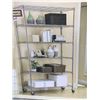 Image 2 : 82" x 48" x 18" 6 layer adjustable wire metal shelving rack