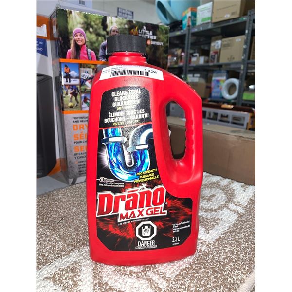 Drano Max Gel Clog Remover 2.3L