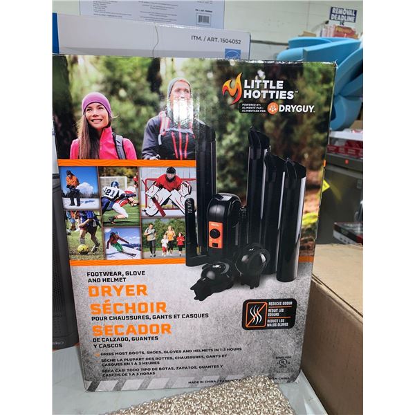 Little Hotties DryGuy Footwear. Glove and Helmet Dryer