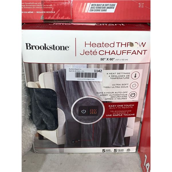 Broostone Heated Throw 50"x60"