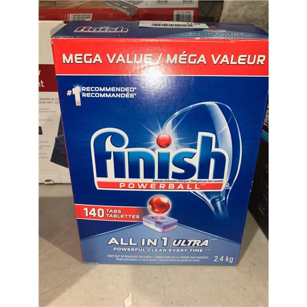 Finish Powerball All in 1 Automatic Dishwasher Detergent 140 Tabs