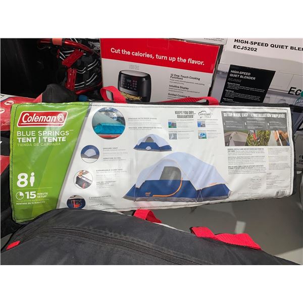 Coleman Blue Strings Tent 8 Person 15min Set up