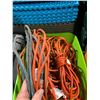 Image 2 : Lot Of Extension Cords Various Lengths