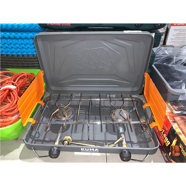 Kuma Outdoor Gear Deluxe 2 Burner Propane Stove