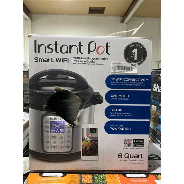 Instant Pot Smart WiFi Multi-Use Programmable Pressure Cooker