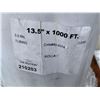 Image 3 : Pallet Lot of 12 ROLLS Clear  Poly Tube 13.45x1000 ft