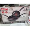 Image 1 : T-Fal Elite 3 Piece Fry Pan Set