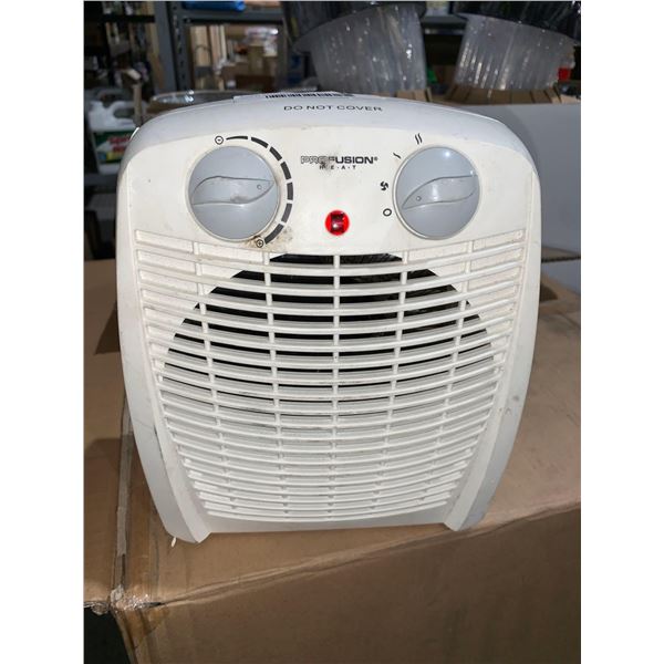 Profusion Heat 1500-Watt Fan Compact Personal Indoor Electric Space Heater with Thermostat