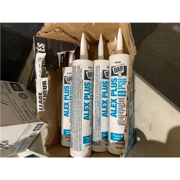 Dap Contractor Alex Plus Acrylic Latex Caulk White 9 x 300ml