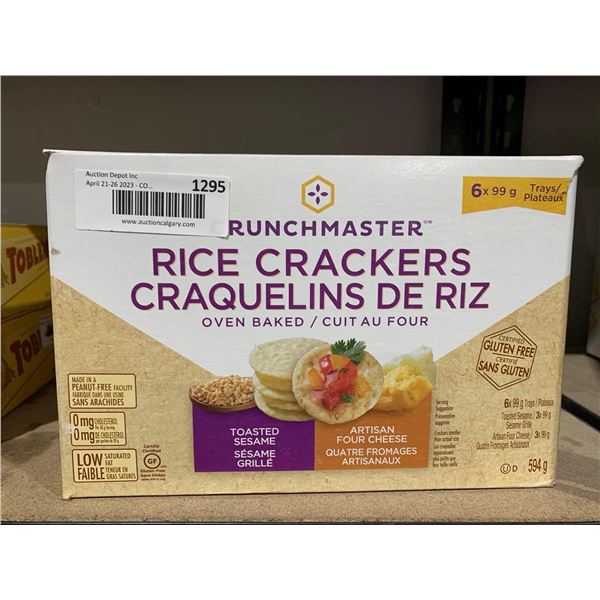 Crunch Master Rice Crackers 6x99g