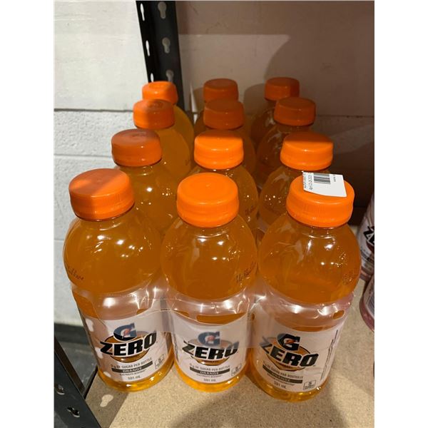 G Zero Gatorade- Orange (12 x 591ml)