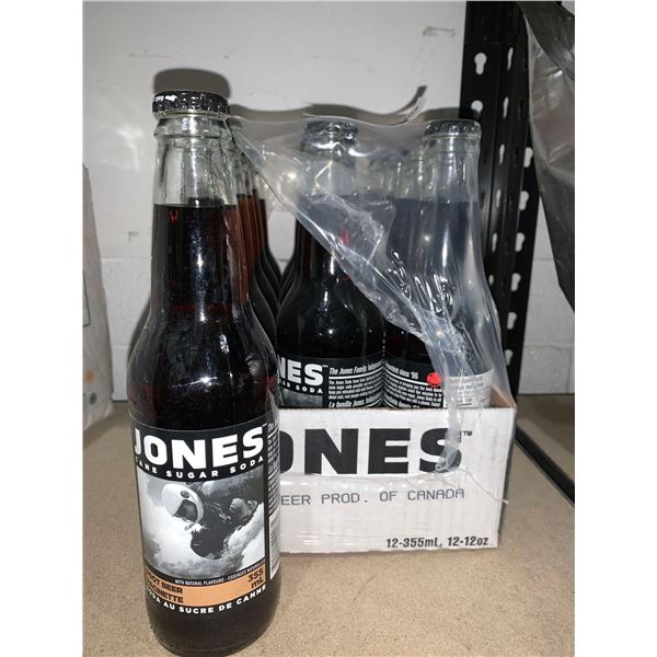 Jones Soda Cane Sugar Root Beer 12x355ml