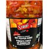 Image 2 : Strub's Homestyle Pickled Hot Pepper Rings 4L