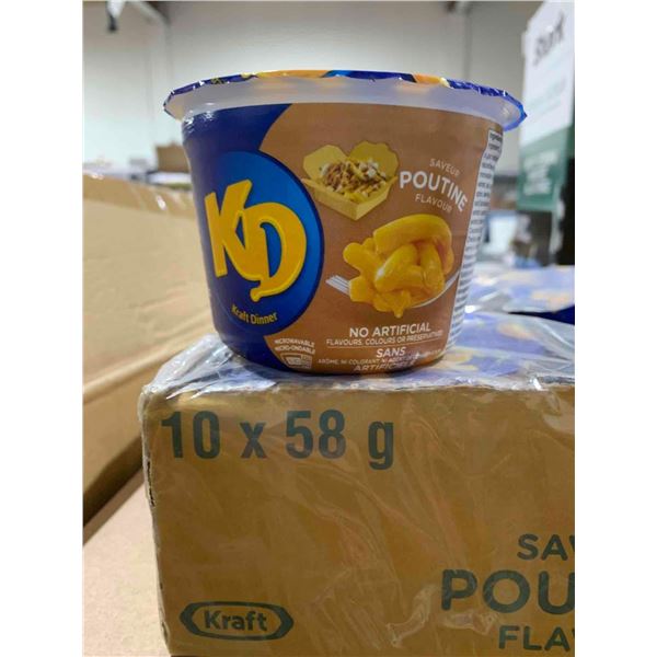 Kraft Microwavable KD Poutine 10x58g