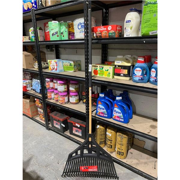 Craftsman 24" Wood Handle Leaf Rake - Lot of 1