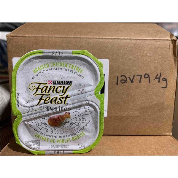 Fancy Feast Petites Braised Chicken Entre 12x79.4g