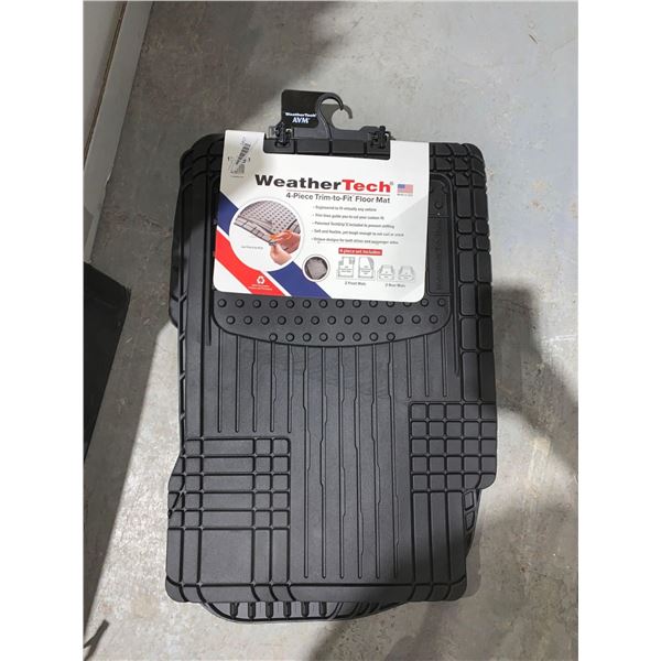 Weather Tech 4 Pc Trim to Fit Floor Mat Set